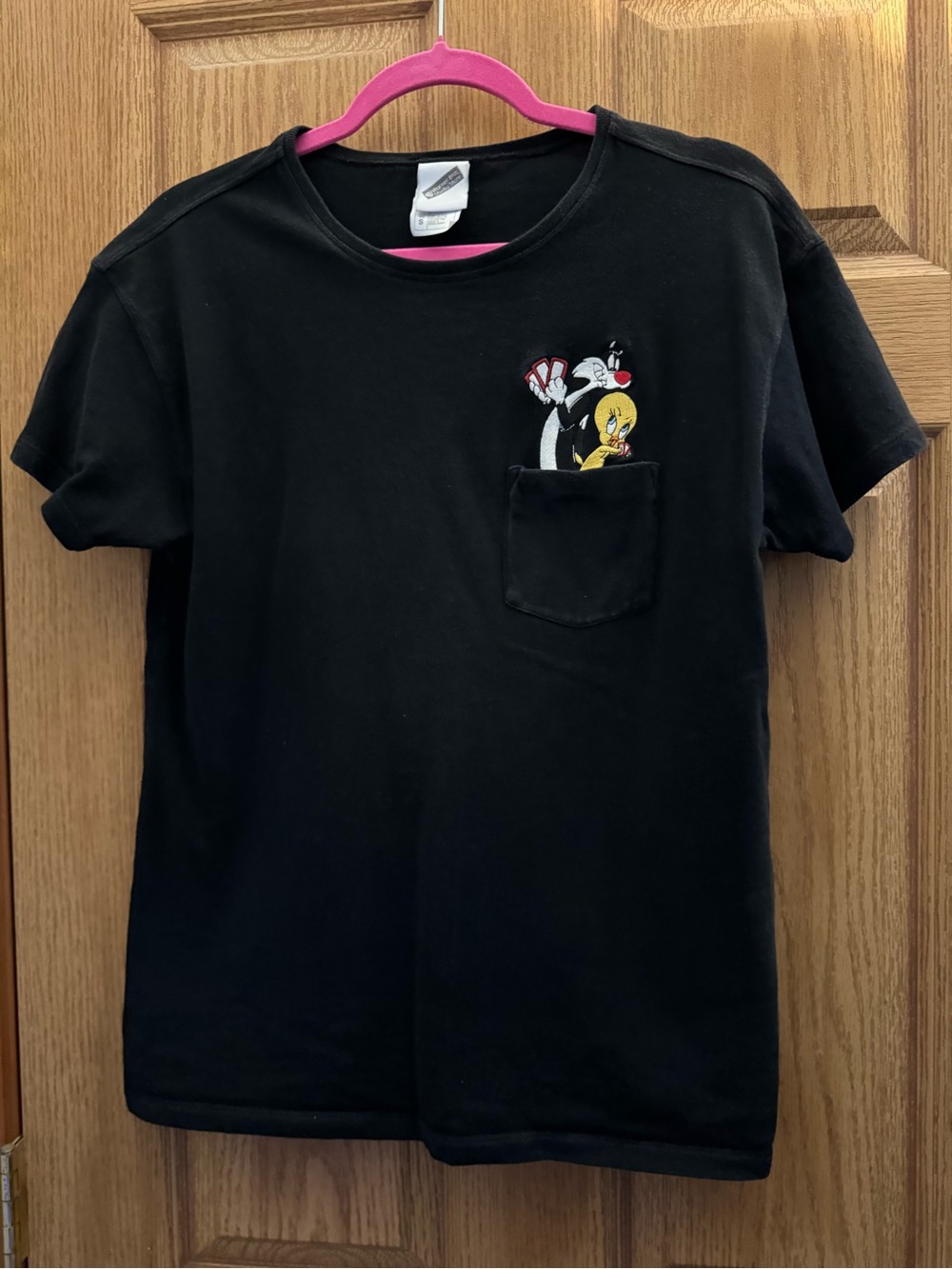 Warner Bros. Vintage 90’s Tweety & Sylvester Pocket Tee